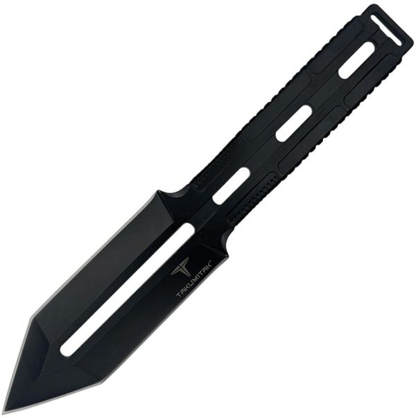 Takumitak Silence Fixed Blade - Black Oxide Spear Point
