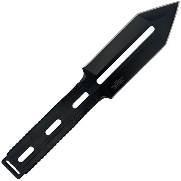 Takumitak Silence Fixed Blade - Black Oxide Spear Point