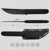 Takumitak Ninja Fixed Blade Black - Trailing Point