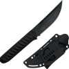 Takumitak Ninja Fixed Blade Black - Trailing Point