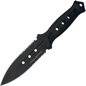 Takumitak Unrestricted Fixed Blade - Dagger Serrated