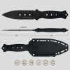 Takumitak Unrestricted Fixed Blade - Dagger Serrated