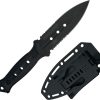 Takumitak Unrestricted Fixed Blade - Dagger Serrated
