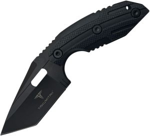 Takumitak Muted Fixed Blade - Black FRN Tanto