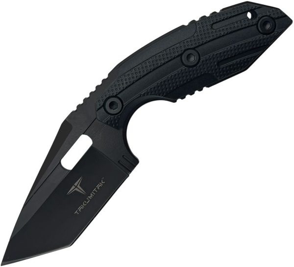 Takumitak Muted Fixed Blade - Black FRN Tanto