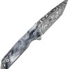 Takumitak Bloodstrike Fixed Blade - Damascus Tanto Black