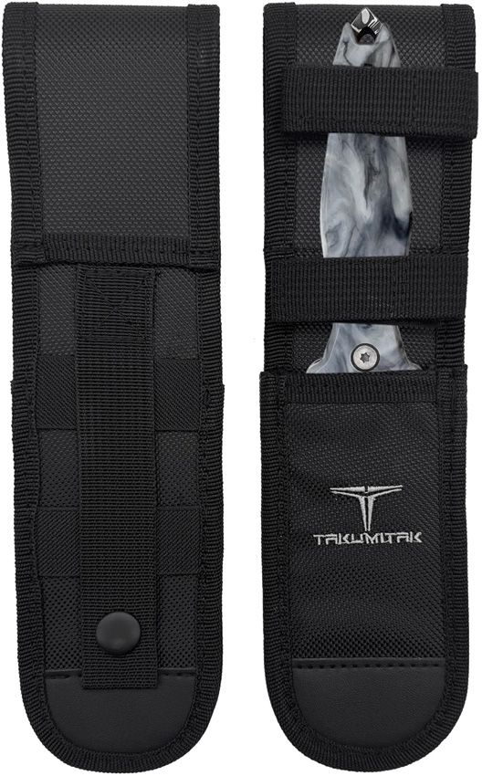 Takumitak Protector Fixed Blade - Damascus Dagger Black