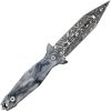 Takumitak Protector Fixed Blade - Damascus Dagger Black
