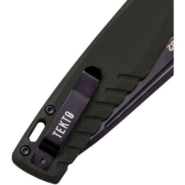 F3 Charlie Button Lock Black