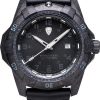 ProTek Dive 1000 Series Black Carbon Composite Watch 300M