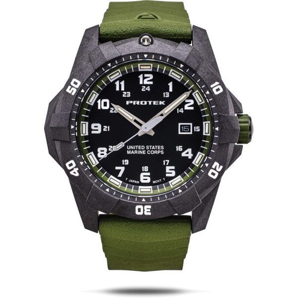 ProTek USMC Dive 1015 Carbon Composite Watch - Green