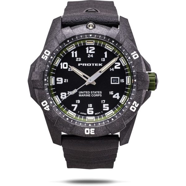 ProTek USMC Dive 1015 Carbon Composite Watch - Black