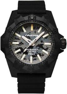 ProTek USMC 250th Anniversary Dive Watch 45mm Carbon Composite