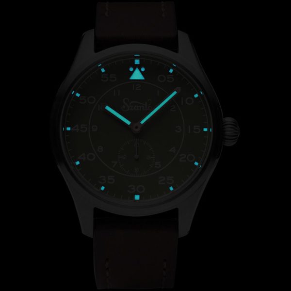 Time Concepts Szanto Aviator Watch - Green Dial