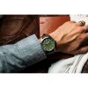 Time Concepts Szanto Aviator Watch - Green Dial