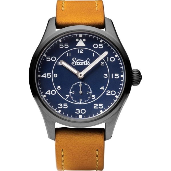 Time Concepts Szanto Aviator 41mm Stainless Watch
