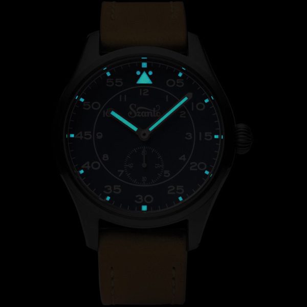 Time Concepts Szanto Aviator 41mm Stainless Watch