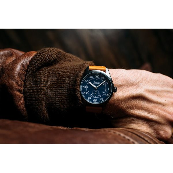 Time Concepts Szanto Aviator 41mm Stainless Watch