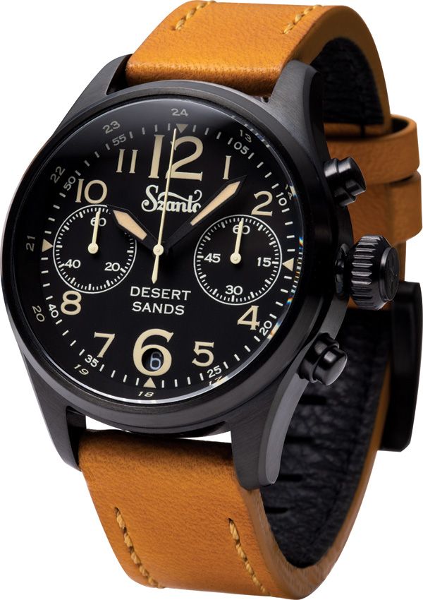 Time Concepts Szanto Desert Chronograph 41mm Black