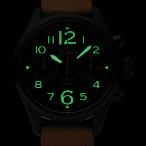Time Concepts Szanto Desert Chronograph 41mm Black