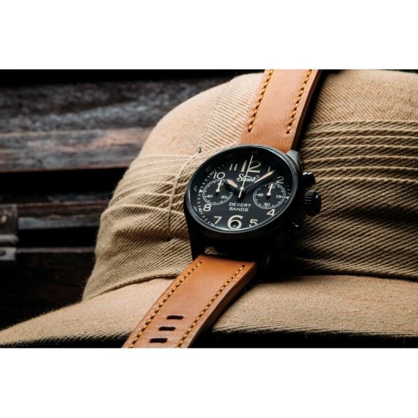 Time Concepts Szanto Desert Chronograph 41mm Black