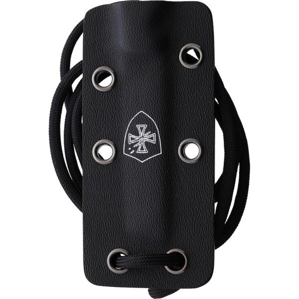 Templar Neck Knife Drop Point 2.5 inch D2 Black