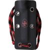 Templar Neck Knife Tanto 2.5 inch D2 Black Red Lanyard
