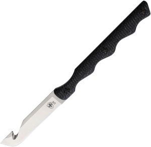 Templar Neck Knife Drop Point 2.5 inch D2 Red Lanyard