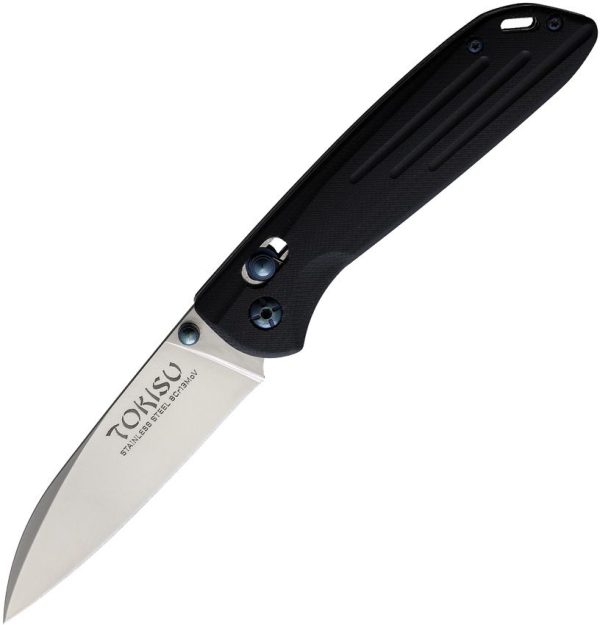 Tokisu Rapid Lock Black G10 Folding Knife