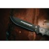 TOPS Steel Eagle Fixed Blade 6.88" 1095HC Black Micarta USA