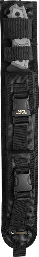 TOPS Steel Eagle Fixed Blade 1095 Carbon Steel Sawback Knife