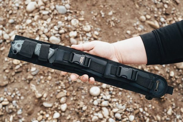 TOPS Steel Eagle Fixed Blade 1095 Carbon Steel Sawback Knife