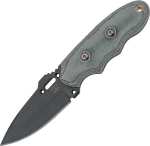 TOPS Covert Anti-Terrorism Fixed Blade 3" 1095 Steel Black