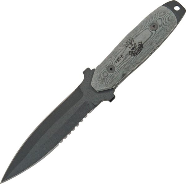 TOPS Rangers Edge 1095 Carbon Steel Fixed Blade Knife USA