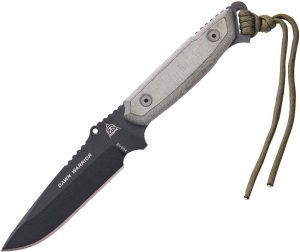 TOPS Dawn Warrior 1095 Carbon Steel Fixed Blade Knife USA
