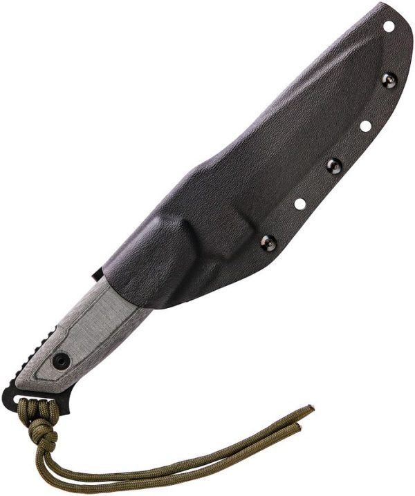 TOPS Dawn Warrior 1095 Carbon Steel Fixed Blade Knife USA