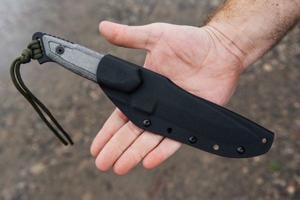 TOPS Dawn Warrior 1095 Carbon Steel Fixed Blade Knife USA