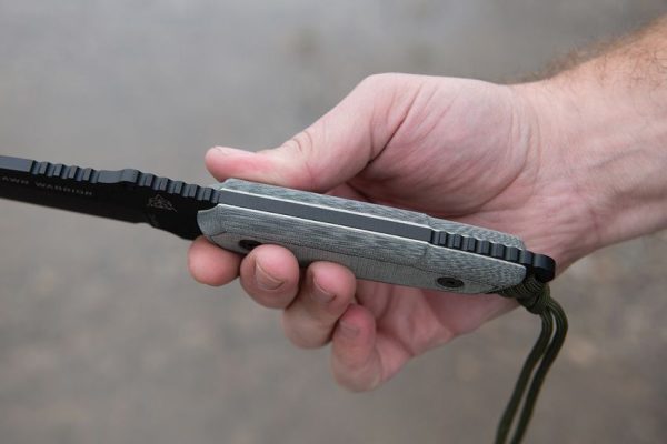 TOPS Dawn Warrior 1095 Carbon Steel Fixed Blade Knife USA