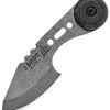 TOPS 3 Bros Neck Knife Hunters 1095HC Fixed Blade USA