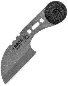 TOPS 3 Bros Neck Knife Sheep Fixed Blade 1095HC Steel USA