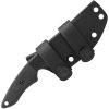TOPS 3 Pointer Black Canvas Fixed Blade 1095HC Steel Knife