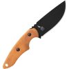 TOPS 3 Pointer Fixed Blade Knife Tan Micarta 1095HC Steel