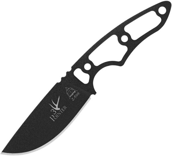 TOPS 3 Pointer Skeletonized Fixed Blade 1095HC Steel USA