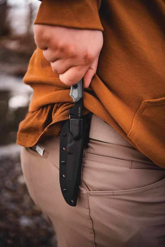 TOPS Skinat Fixed Blade Knife 1095 High Carbon Steel USA Made