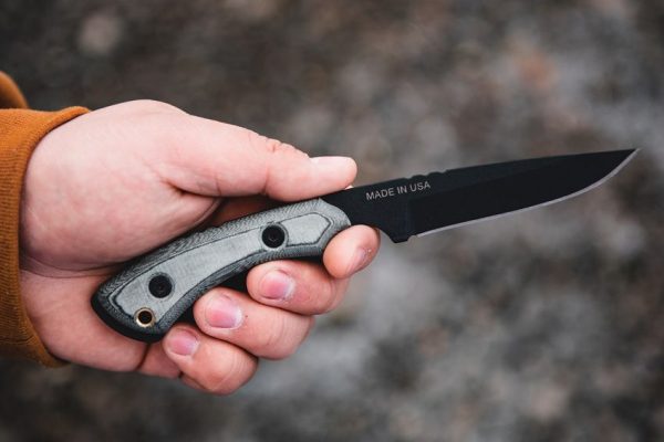 TOPS Skinat Fixed Blade Knife 1095 High Carbon Steel USA Made