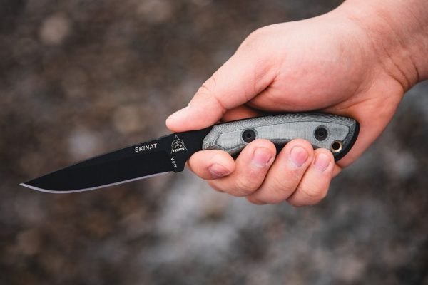 TOPS Skinat Fixed Blade Knife 1095 High Carbon Steel USA Made