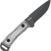 TOPS Overlander Fixed Blade Knife 1095 Carbon Steel Tactical Gray