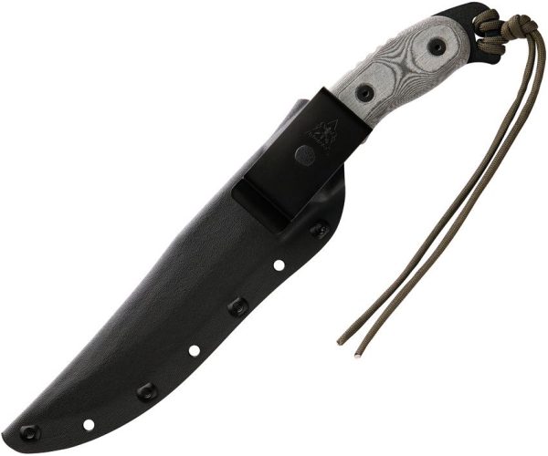 TOPS Moccasin Ranger Fixed Blade 1095 High Carbon Steel USA Made