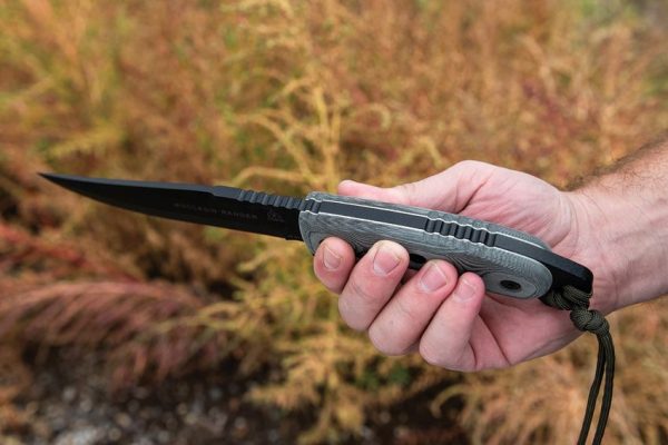 TOPS Moccasin Ranger Fixed Blade 1095 High Carbon Steel USA Made