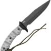 TOPS Apache Falcon Fixed Blade 1095 Steel Black Micarta